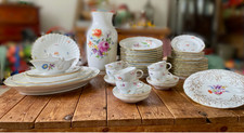 1. Wahl wunderschönes Meißener Porzellan - Ess- &  Kaffeeservice (Dekor 84a/80)