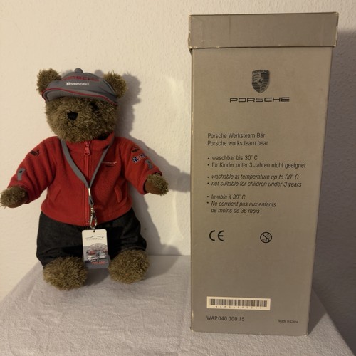 Porsche motorsport plüschbär - motorsport,