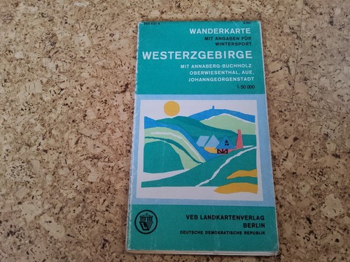 Wanderkarte westerzgebirge - wanderkarte,