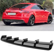 7 Shark Fins Rear Diffuser