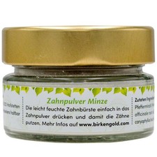 Birkengold Zahnpulver Minze