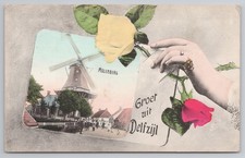 Postkarte Groet uit Delfzijl