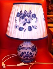 !!!! ROYAL DELFT DE PORCELEYNE FLES SCHÖNE LAMPE KERAMIK HOLLAND !!!