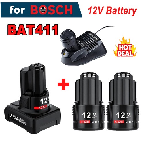 Bat411 akku für bosch - für,