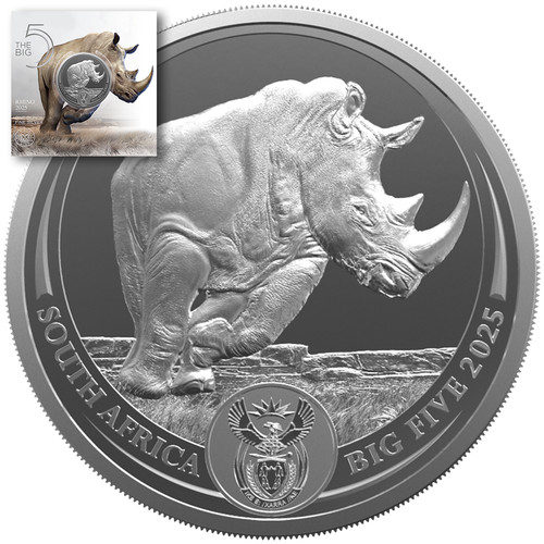 Silbermünze südafrika big - silbermünze,