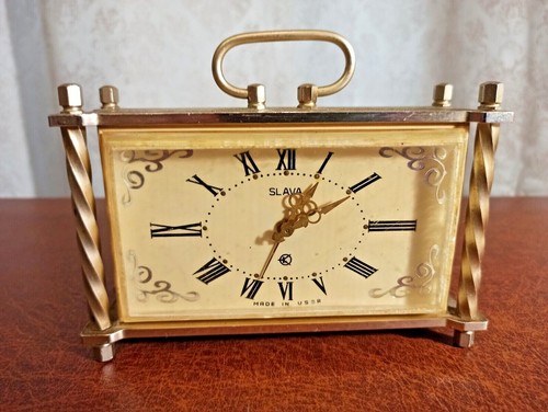 Sowjetischer vintage wecker - sowjetischer,