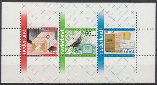 Niederlande 1981 bl 22 - **, post