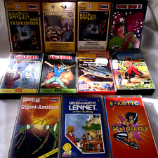 MC Hörspielkassetten DRACULA-Dan Cross-Robin Hood-Commander Perkins-E-ROTIC