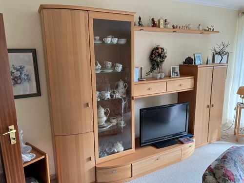 Schrankwand wohnzimmer - schrankwand,