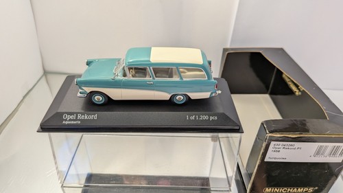 Minichamps opel rekord p1 - opel,