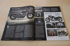 Motorrad 22/2017 Triumph Bonneville Bobber mit 77PS in einer ersten Vorstellung