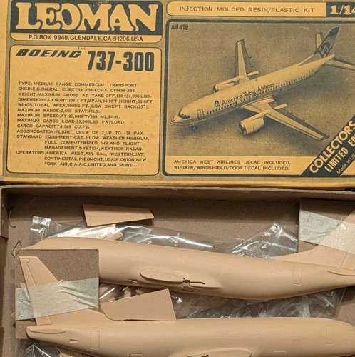 Leoman resin boeing 737 - resin,