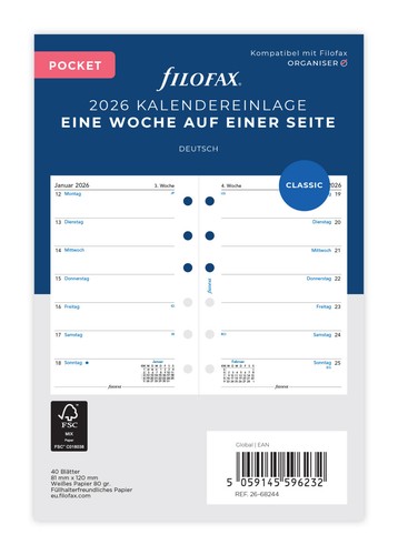 Filofax 68244 pocket - filofax,