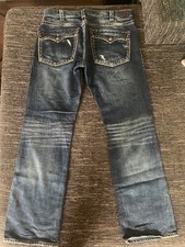 Jeans Label 1921 Handcrafted Straight Leg Western Glove Works Größe 36 / 34