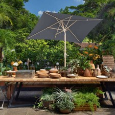 Alu Sonnenschirm Rechteckig