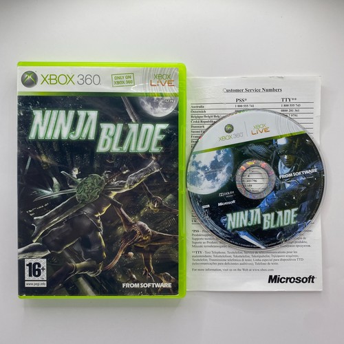 Ninja blade xbox - ninja, handbuch
