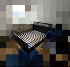 Hemnes Bett Braun 180x200 mit