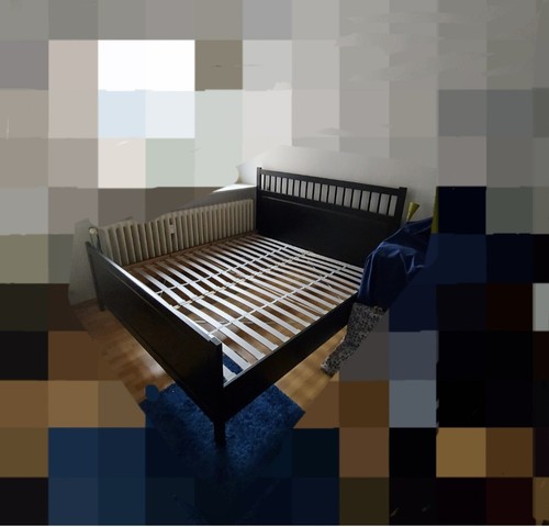 Hemnes bett braun - bett, 180x200
