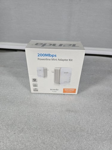 Tenda p200 200mbps powerline - 200mbps,