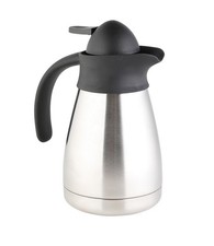 Axentia 0,5 L Edelstahl Thermoskanne Thermokanne Isolierkanne Thermoflasche