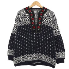 Nordic Pullover Schwarz