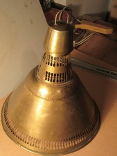 Großer Messing Lampenschirm