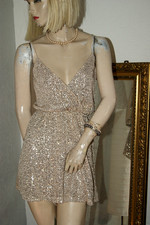 Funkelnder kurzer Jumpsuit *