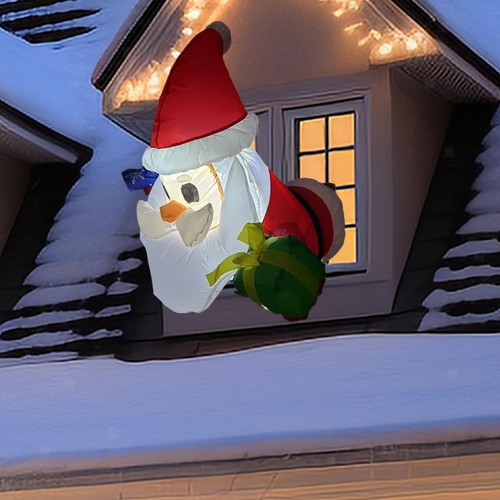 Aufblasbarer weihnachtsmann - aufblasbarer,