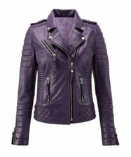 Damen lederjacke echtes - damen,