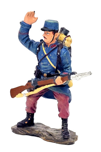 Zinnsoldat infanterie - -,