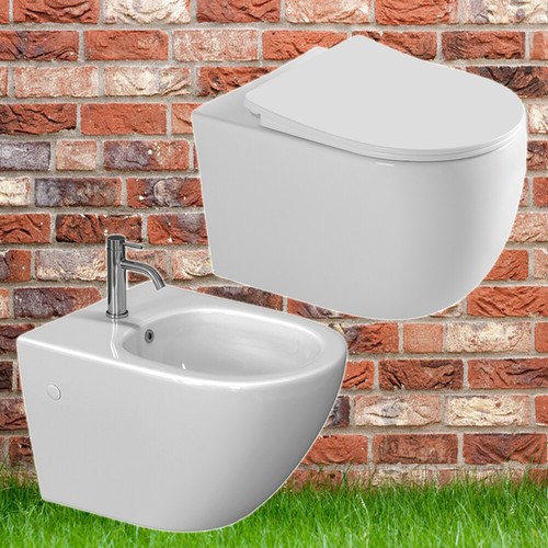 Wand bidet set oder - wand,