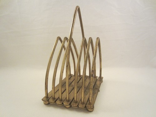 Vintage messing ständer toast - stÄnder,