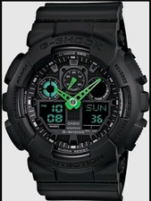 CASIO G-SHOCK 5081 GA-100C Water Resist 20 bar Wristwatch Stainless Neu