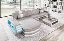 Moderne Eckgarnitur aus