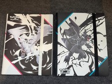 Pokemon Sammelordner Schwarze Blitze - Zekrom - Weisse Flammen - Reshiram