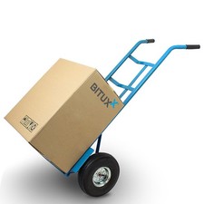Sackkarre Stapelkarre Sackrodel Handkarre mit Luftbereifung 200kg BITUXX