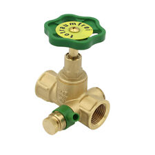 Durchgangsventil Innengewinde 1/2 Zoll  - 2 Zoll mit Entleerung