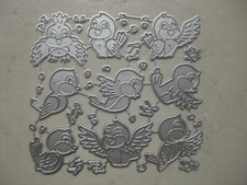 niedliche Vögel Stanzschablonen Stanzen