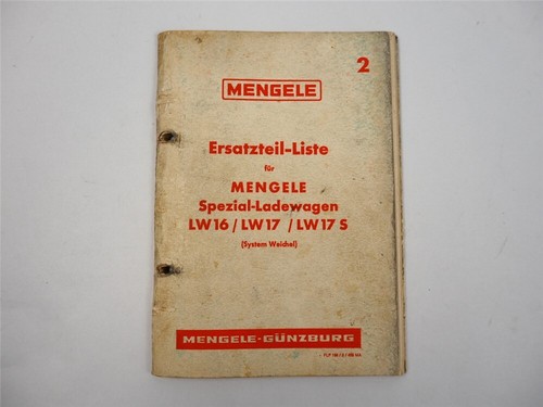 Mengele 17s spezial - lw,
