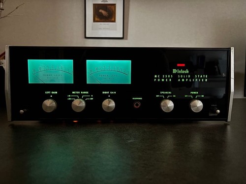 Mcintosh mc2505 solid state - mcintosh,