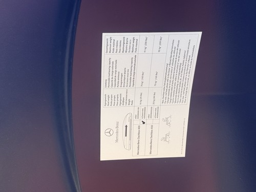 Mercedes benz dachbox - mercedes-benz,