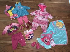 Schöne Baby Born Kleidung / Mädchen Set - 43 cm