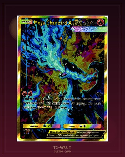 Mega charizard full art - mega-charizard-x-3,