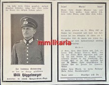 Sterbebild WWII Gefreiter