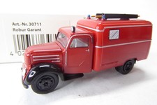 Robur Garant  -  Feuerwehr -  1:87 H0 Brekina 30711  in OVP # 0817