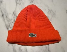 NEU Lacoste Mütze Beanie neon