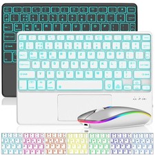 Beleuchtete QWERTZ Tastatur