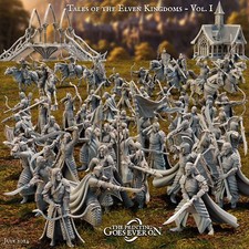 Tabletop Figuren Elben/DND/HDR/Miniaturen/Wargames TPGEO Tales Of Elven Kingdom
