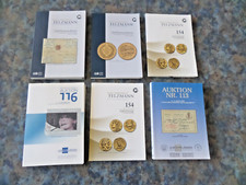 6 x Auktionskataloge *  U.Felzmann  *  Briefmarken und Münzen ab 1661 Antike