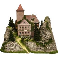 Diorama N/1:160  JAGDSCHLOSS BURG  +Berg Granit Felsen begrünt#patiniert